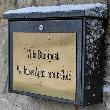 Budapest Wellness Apartamento Erd